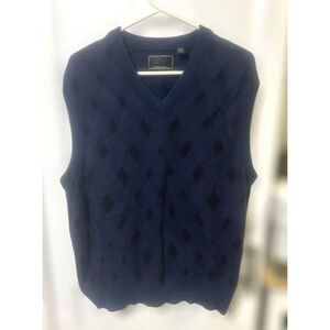 Greg Norman Navy‎ Sweater Vest Size Large